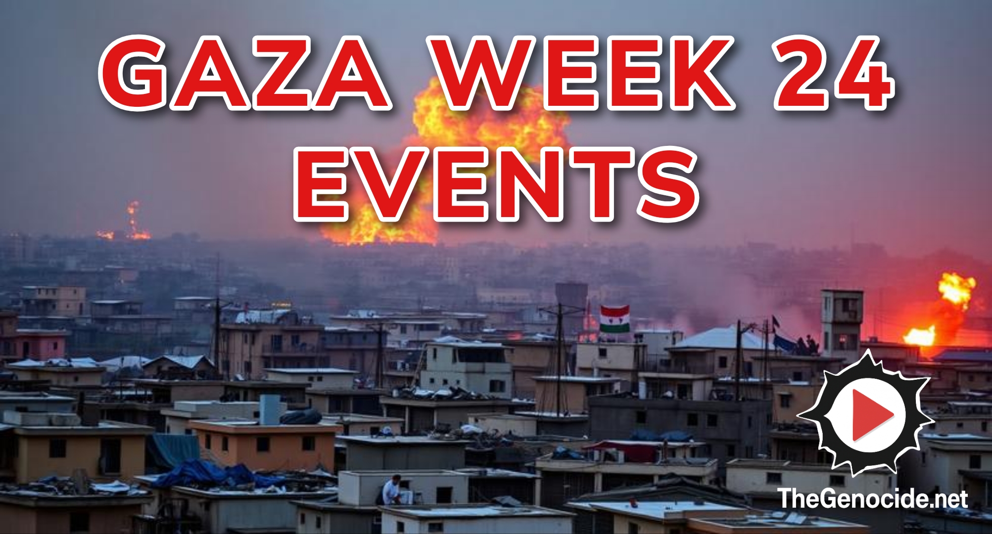 Gaza Week 24 Events Compilation