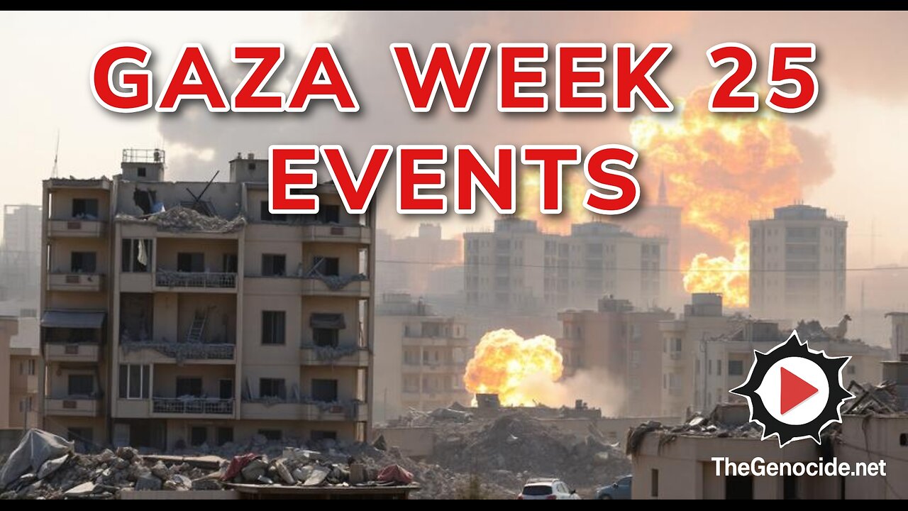 Gaza Week 25 Events Compilation