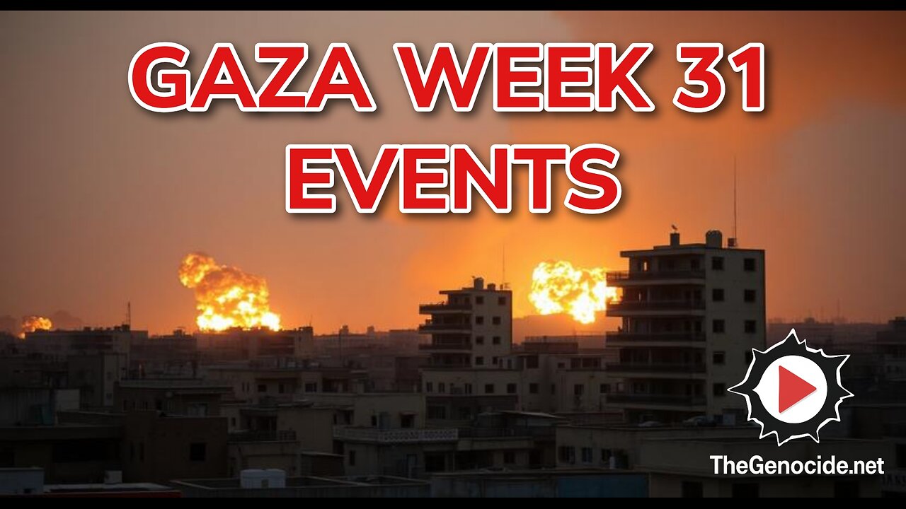 Gaza Week 31 Events Compilation