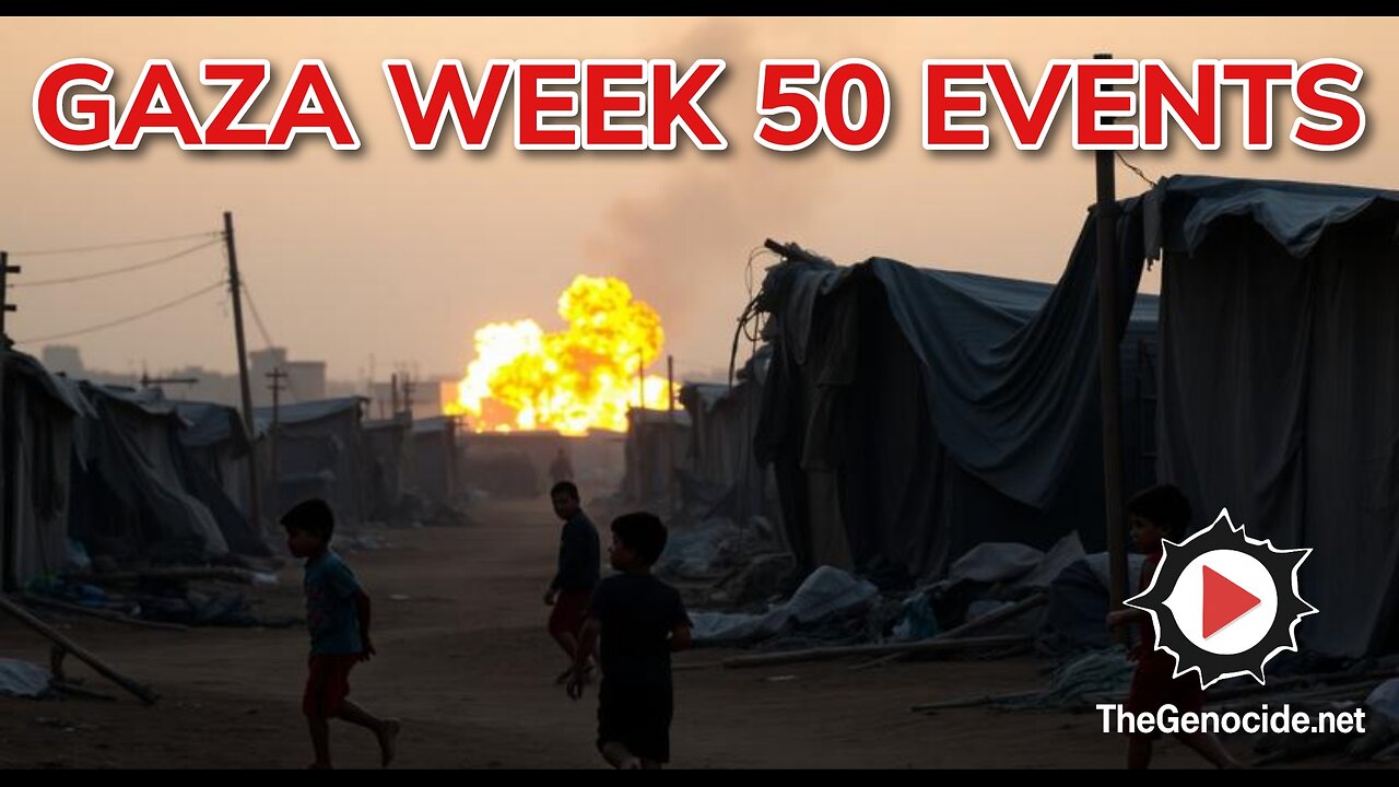 Gaza Week 50 Events Compilation